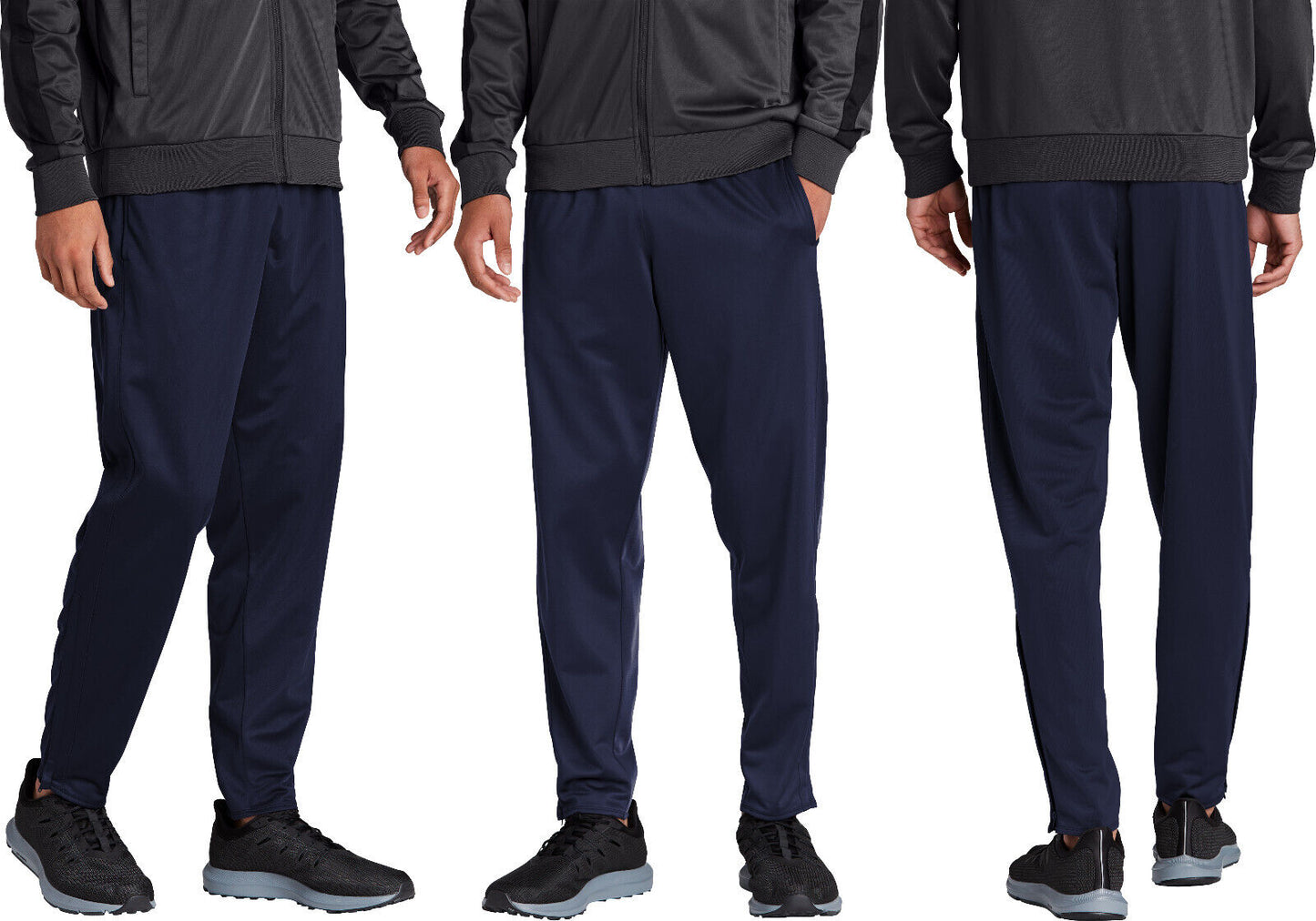 Mens Moisture Wicking DriFit Lightweight Joggers Stretch Sweatpants With Pockets