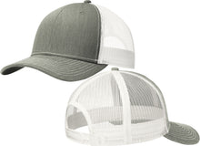 Load image into Gallery viewer, Men&#39;s Color Blocked Mesh Hat Structured Cap Mid Profile Snapback Headwear NEW!