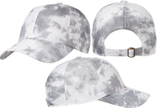 Load image into Gallery viewer, Adult Tie Dye 6 Panel Cap Unstructured Low Profile Tye Die Hat 7 Colors NEW!
