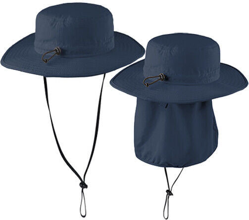 UPF 30+ Wide Brim Outdoor Hat Moisture Wicking Headwear Repels Insects S/M, L/XL