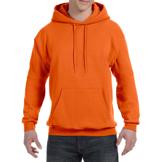 Hanes Mens Hooded Sweatshirt Safety Green Orange ANSI Hoodie S-3XL NEW