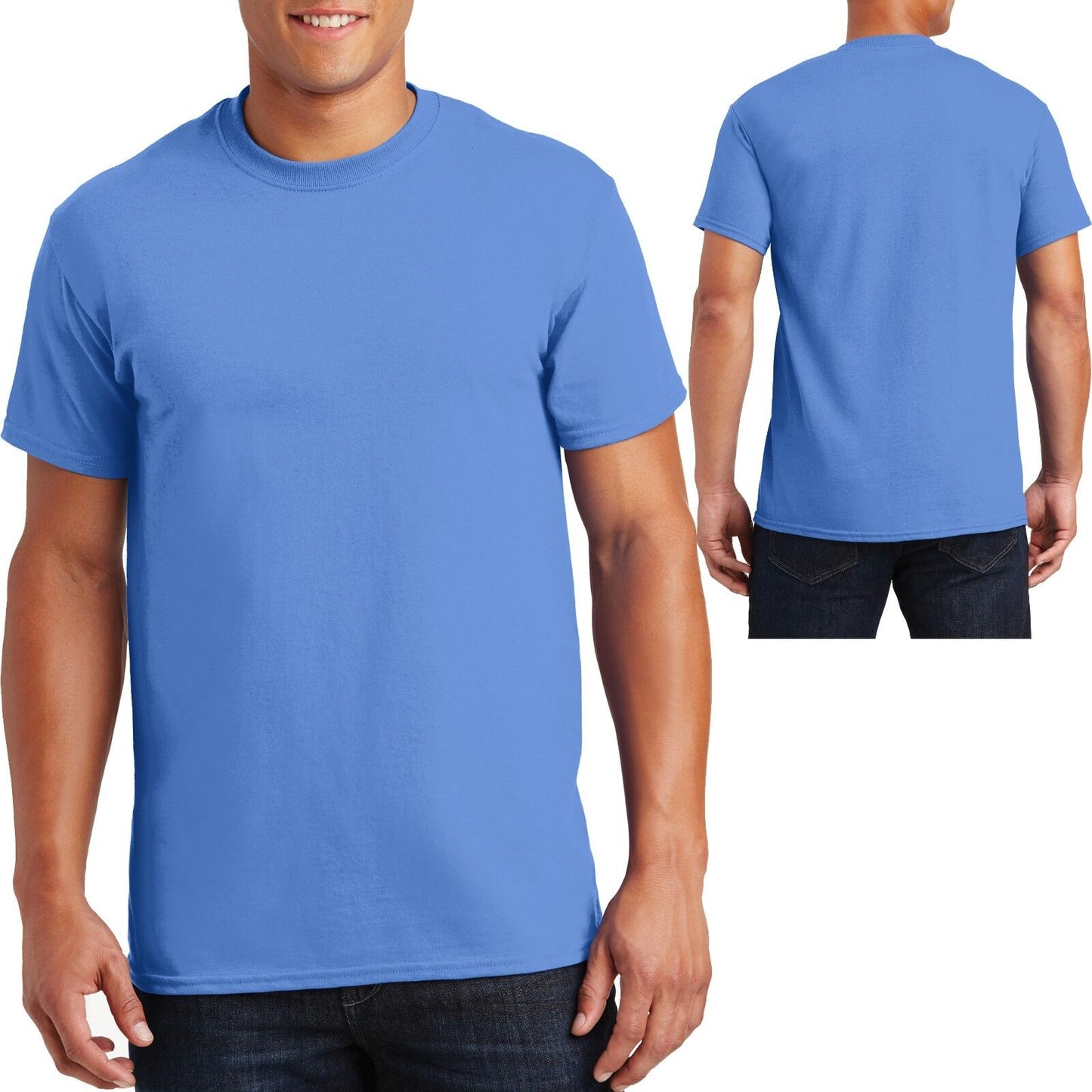 Gildan Mens T-Shirt Ultra Cotton Short Sleeve Tee S-XL, 2XL, 3XL, 4XL, 5XL NEW