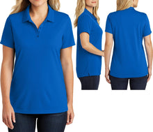 Load image into Gallery viewer, Ladies Polo Shirt UV30 Protection Moisture Wick Mesh Womens Top XS-XL 2X 3X 4X