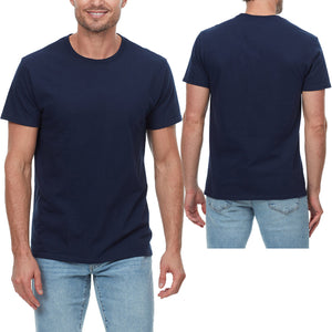 Mens 100% USA Grown Cotton Tee Short Sleeve T-Shirt XS-5XL NEW!