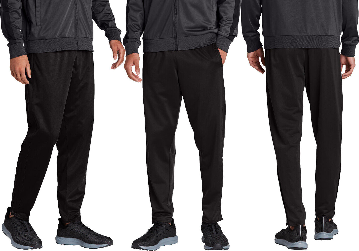 Mens Moisture Wicking DriFit Lightweight Joggers Stretch Sweatpants With Pockets