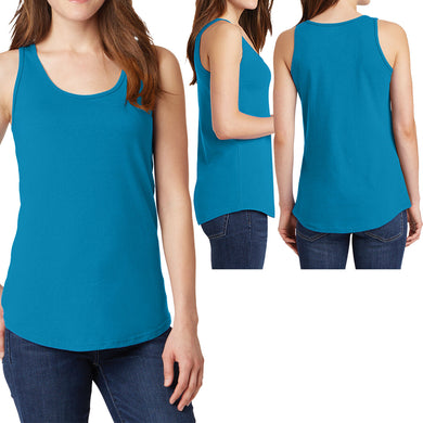 Ladies Plus Size Tank Top Neons Sleeveless Womens T-Shirt Top XL, 2XL 3XL, 4XL