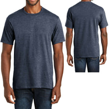 Load image into Gallery viewer, Mens Heathered Blended Tee T-Shirt Super Comfortable S-XL 2X, 3X, 4X, 5X, 6X NEW