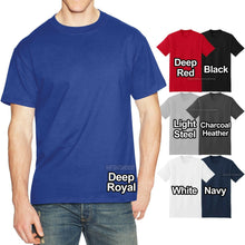 Load image into Gallery viewer, Hanes Beefy Tee Big and Tall Mens T-Shirt L-4XL, LT, XLT, 2XLT, 3XLT, 4XLT NEW