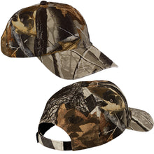 Load image into Gallery viewer, Mens Baseball Cap Hat Realtree Hardwoods Unstructured Garment Wash Camo Hunting