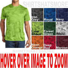 Load image into Gallery viewer, Mens Moisture Wicking Digital Camo Athletic T-Shirt Tagless XS-XL 2X, 3X, 4X NEW