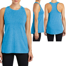 Load image into Gallery viewer, Ladies Plus Size Racerback Tank Top Moisture Wicking TriBlend Womens XL 2X 3X 4X