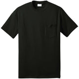 Mens Tall T-Shirt with Pocket 50/50 Cotton Poly Blend LT XLT 2XLT 3XLT 4XLT Tee