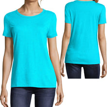Load image into Gallery viewer, Hanes Ladies T-Shirt Tri Blend Scoop Neck Womens Tee XS, S, M, L, XL, 2XL, 3XL