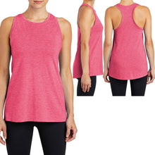 Load image into Gallery viewer, Ladies Racerback Tank Top Soft Moisture Wicking Tri Blend Womens XS-XL 2X 3X 4X