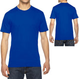American Apparel T-Shirt Fine Jersey Crewneck Blank Cotton Tee XS-XL, 2XL, 3XL