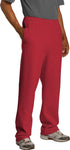 Jerzees Mens Open Bottom Sweatpants WITH Pockets Blended S-3XL 10 Colors NEW