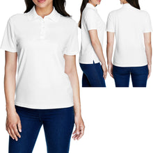 Load image into Gallery viewer, Ladies Plus Size Moisture Wicking Polo Shirt Dri Fit Womens XL, 2XL, 3XL, 4XL