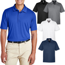 Load image into Gallery viewer, Mens Moisture Wicking Polo Shirt UV Protection Performance XS-XL 2X, 3X, 4X NEW