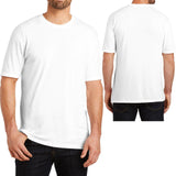 BIG MENS Tri Blend Crew Neck T-Shirt Athletic Fit Tee XL, 2XL, 3XL, 4XL NEW