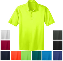 Load image into Gallery viewer, BIG Mens Polo Shirt Moisture Wicking SNAG RESISTANT Dri Fit  2XL, 3XL, 4XL NEW