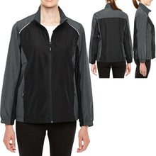 Load image into Gallery viewer, Ladies Two Tone Light Weight Jacket Water Resistant Windbreaker Womens XS-3XL