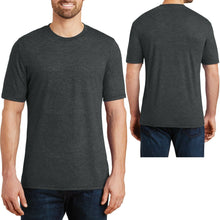 Load image into Gallery viewer, Mens Tri Blend Crew Neck T Shirt Athletic Fit XS, S, M, L, XL, 2XL, 3XL, 4XL NEW