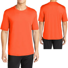 Load image into Gallery viewer, TALL NEONS Mens Moisture Wicking T-Shirt Dry Workout TEE LT 2XLT 3XLT 4XLT NEW