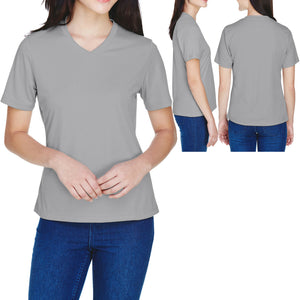 Ladies Plus Size Moisture Wicking T Shirt Dri Fit XL, 2XL, 3XL Womens Tee Yoga