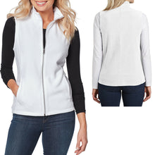 Load image into Gallery viewer, Ladies Plus Size Polar Fleece Vest With Pockets Warm Womens XL, 2XL, 3XL, 4XL