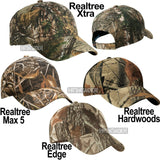 Realtree Xtra, Max 5, Hardwoods, Edge Camo Hat Baseball Cap Hunting Adjustable