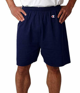Champion Men's Shorts Cotton Athletic Gym Workout  6'' No Pocket 8187 S-XL 2X 3X
