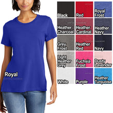 Load image into Gallery viewer, Ladies Many Colors Womens Tshirt Vintage Soft Cotton Plus Sizes XL 2X 3X 4X NEW!