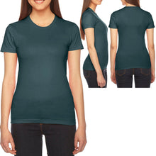 Load image into Gallery viewer, American Apparel Ladies T-Shirt Fine Jersey Soft Womens Tee S M L XL 2XL NEW