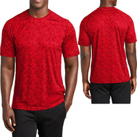 BIG MENS Digital Camo Moisture Wicking T-Shirt Dri Fit Tee XL, 2XL, 3XL, 4XL NEW