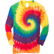Load image into Gallery viewer, Youth T-Shirt Tie Dye LONG SLEEVE Boys Girls Kids Tee XS, S, M, L, XL NEW