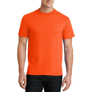 Mens T-Shirt Safety Yellow Green & Safety Orange High Vis ANSI S-XL 2X 3X 4X NEW