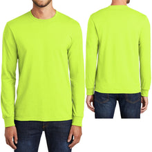 Load image into Gallery viewer, Mens Tall Long Sleeve T-Shirt Cotton Poly Blend Tee LT, XLT, 2XLT, 3XLT, 4XLT