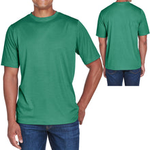 Load image into Gallery viewer, BIG MENS Moisture Wicking T-Shirt Heather Exercise Running Tee XL, 2X, 3X, 4X