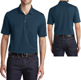 Mens Moisture Wicking Polo Shirt UV 30 Snag Resistant XS-XL, 2X, 3X, 4X, 5X, 6X