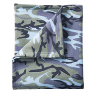Fleece Camo Sweatshirt Blanket 50"x60" Throw Military & Woodland Camouflage NEW