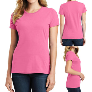 Ladies Plus Size T-Shirt Soft Ring Spun Cotton Womens Tee Top XL, 2XL, 3XL, 4XL