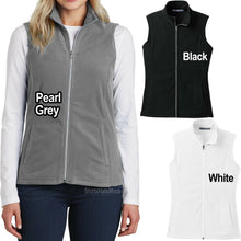 Load image into Gallery viewer, Ladies Plus Size Microfleece Vest with Pockets Sleeveless Womens XL 2XL 3XL 4XL