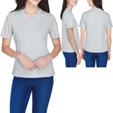 Ladies Moisture Wicking T Shirt Dri Fit XS-XL 2XL, 3XL Womens Tee Workout Yoga