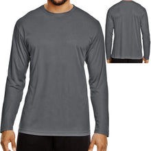 Load image into Gallery viewer, BIG MENS Long Sleeve Base Layer T-Shirt Moisture Wicking  2X 3X 4X NEW