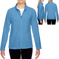 Ladies Full Zip Jacket Polar Micro Fleece with Pockets Womens XS-XL, 2XL, 3XL