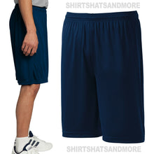 Load image into Gallery viewer, Big Mens Moisture Wicking Shorts NO POCKETS 9 Inch Inseam XL, 2XL, 3XL, 4XL NEW