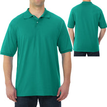 Load image into Gallery viewer, Jerzees Mens Polo Shirt Moisture Wicking Dry Blend Stain Protection S, M, L, XL