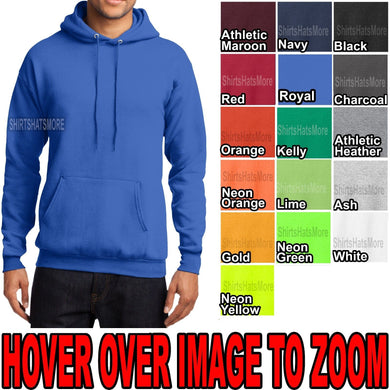 Mens Pullover Hooded Sweatshirt Cotton Blend Hoodie Hoody S, M, L, XL NEW