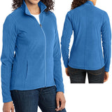 Ladies Full Zip Jacket Polar Micro Fleece Womens XS S M L XL 2XL 3XL 4XL NEW