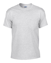Load image into Gallery viewer, BIG MENS T-Shirt with POCKET Gildan 100% Preshrunk Cotton Tee 2XL, 3XL, 4XL, 5XL